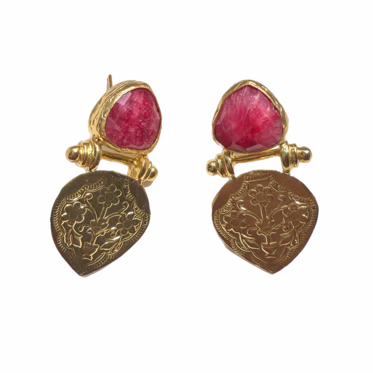 Ayda Ruby Earrings