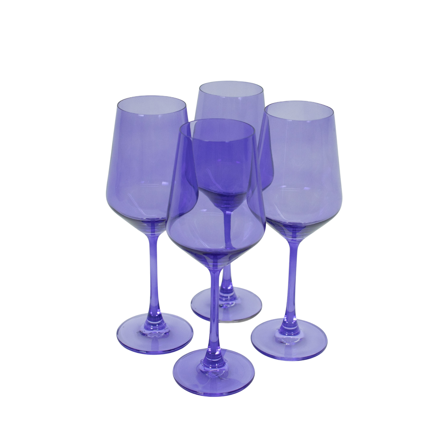 Veri Peri Purple - Colored Wine Glass