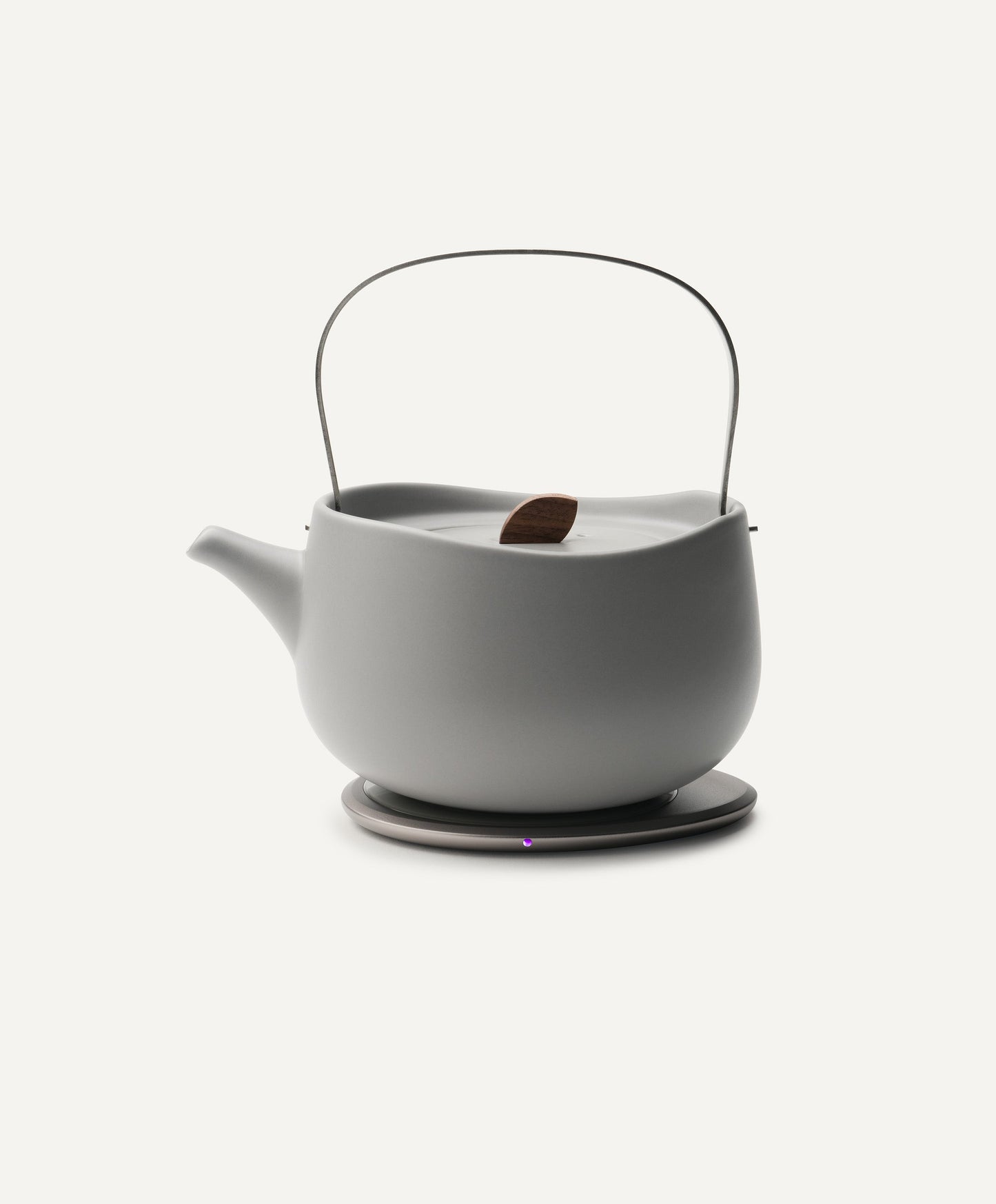 Leiph Self-heating Teapot Set - Soft Gray (SD)