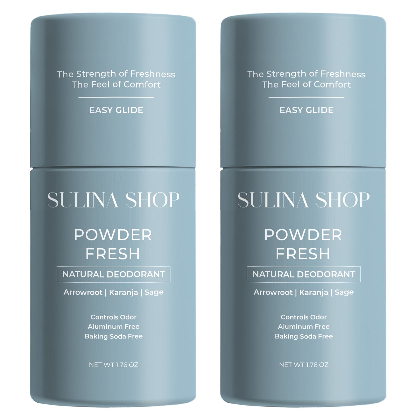 Powder Fresh Natural Deodorant Duo Set