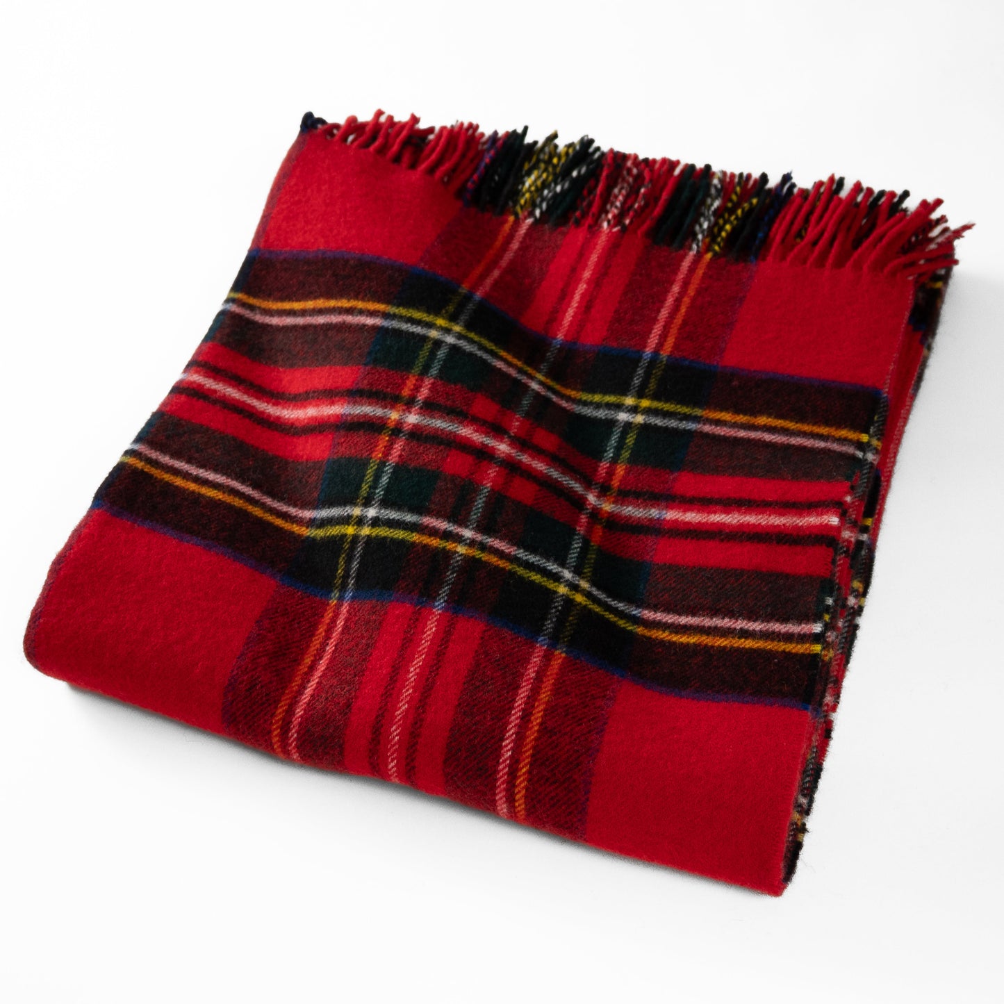 Prince of Scots  Merino Wool Throw ~ Royal Stewart  ~
