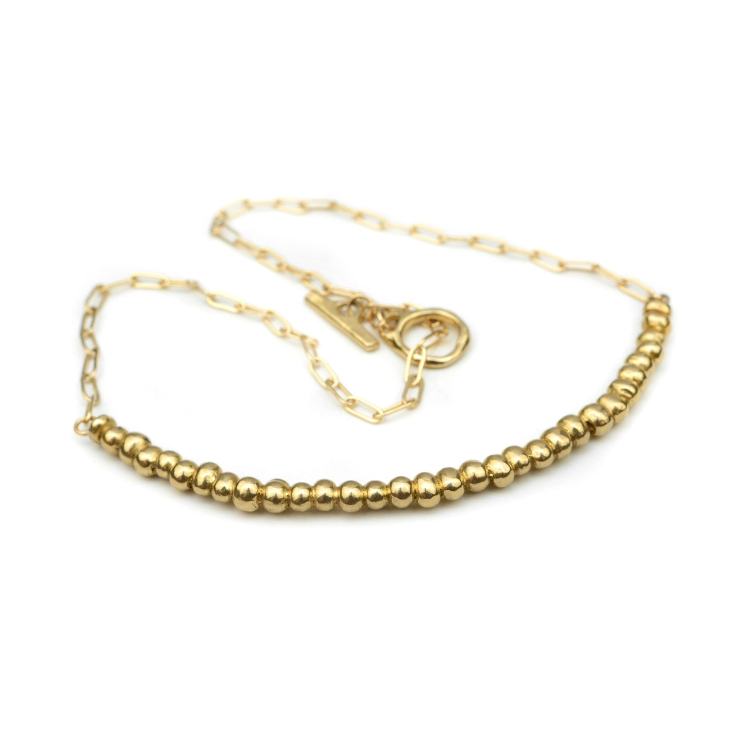 Droplet Bronze Necklace