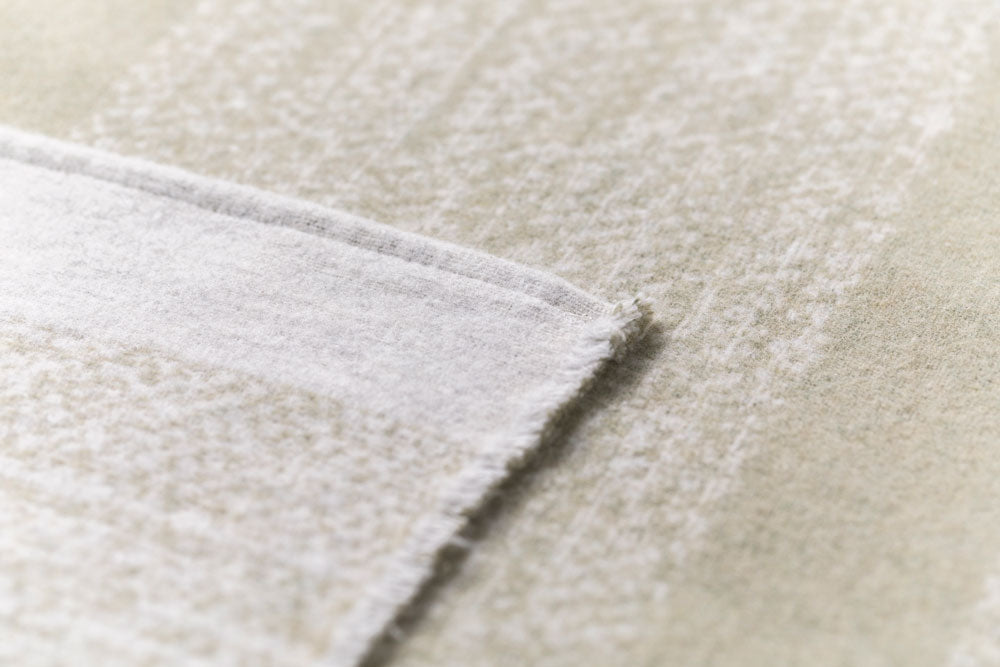 LUCA throw "structured stripe"