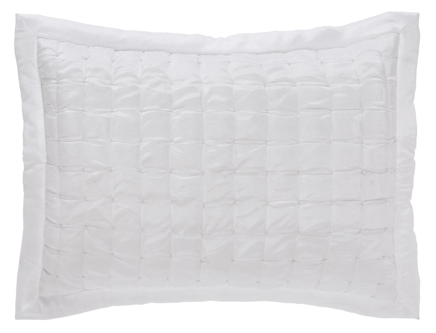 Madison Hand Pinched Silk Quilt Sham