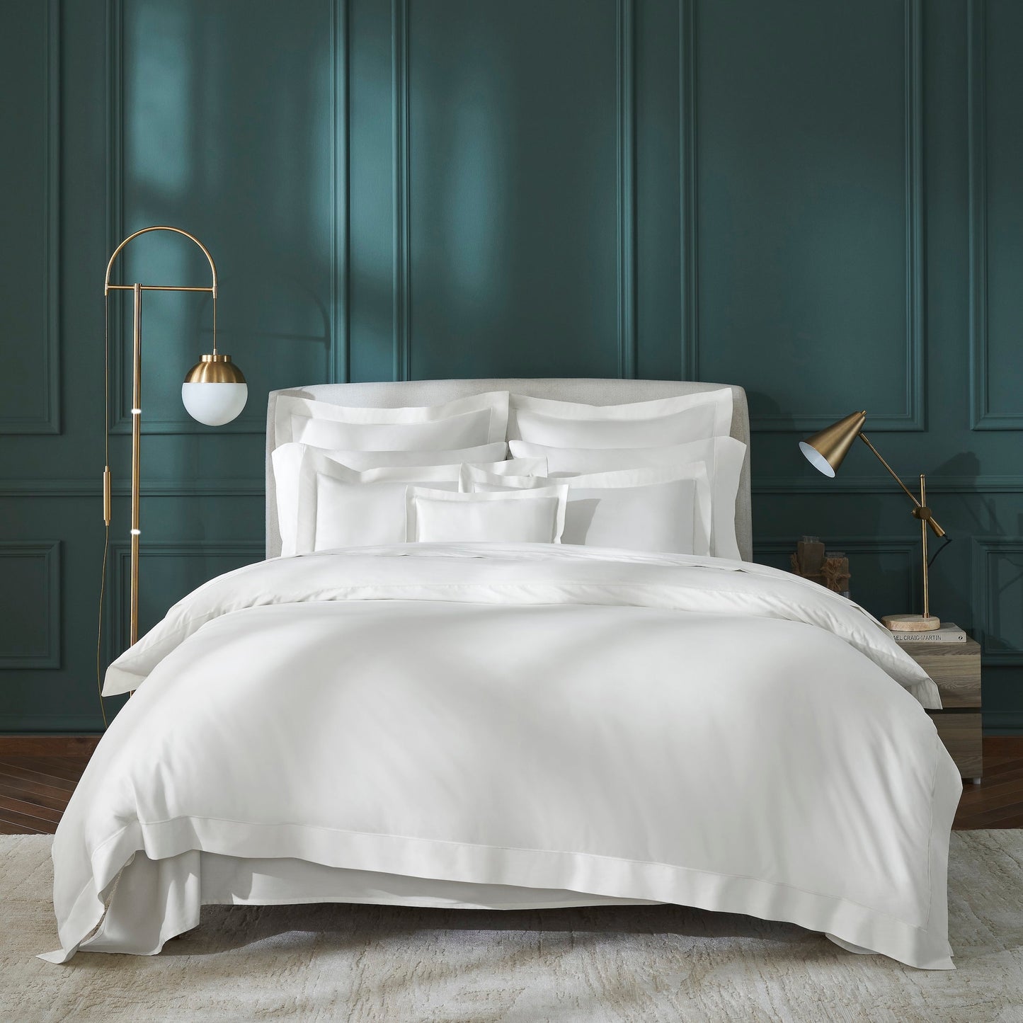 Corvelle Supima Cotton Sateen Duvet Cover