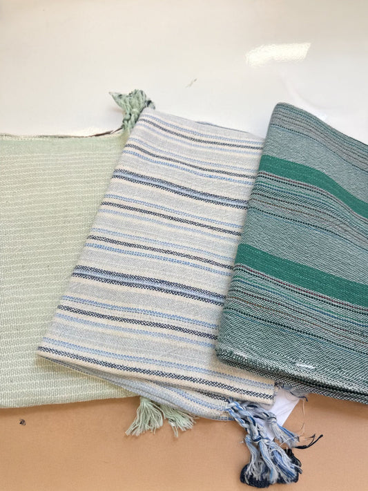Blue Thin Stripe  Cape  Hand Towel