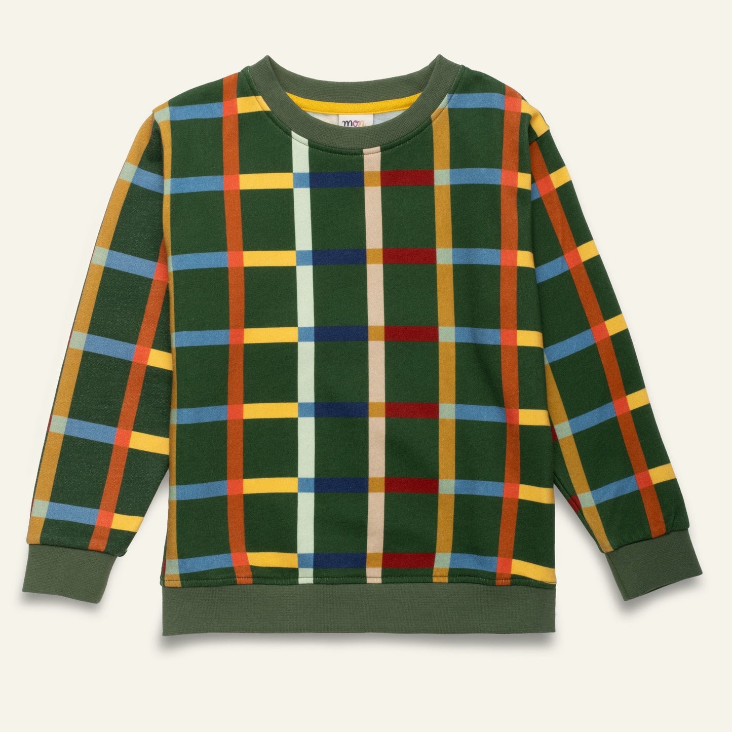 Fall Grid Sweatshirt