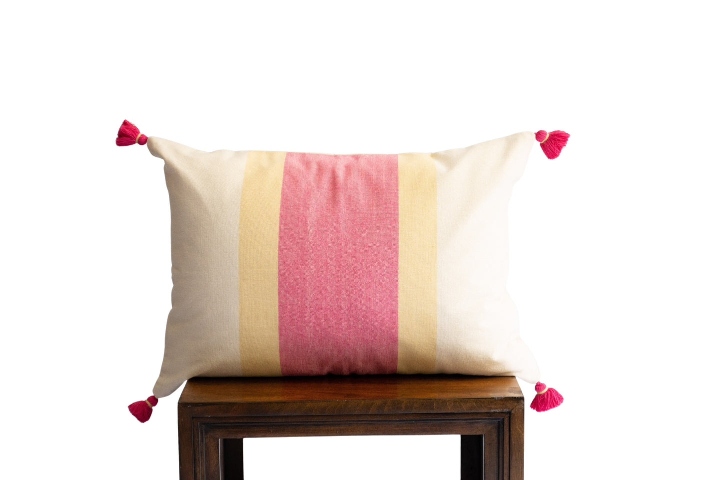 Saroj Hand Loom Pillow Cover - 14"x20"