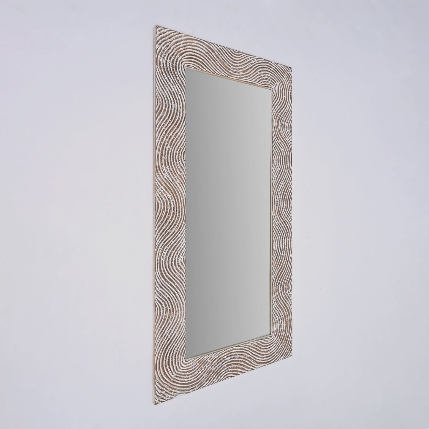 Wooden Wall Mirror