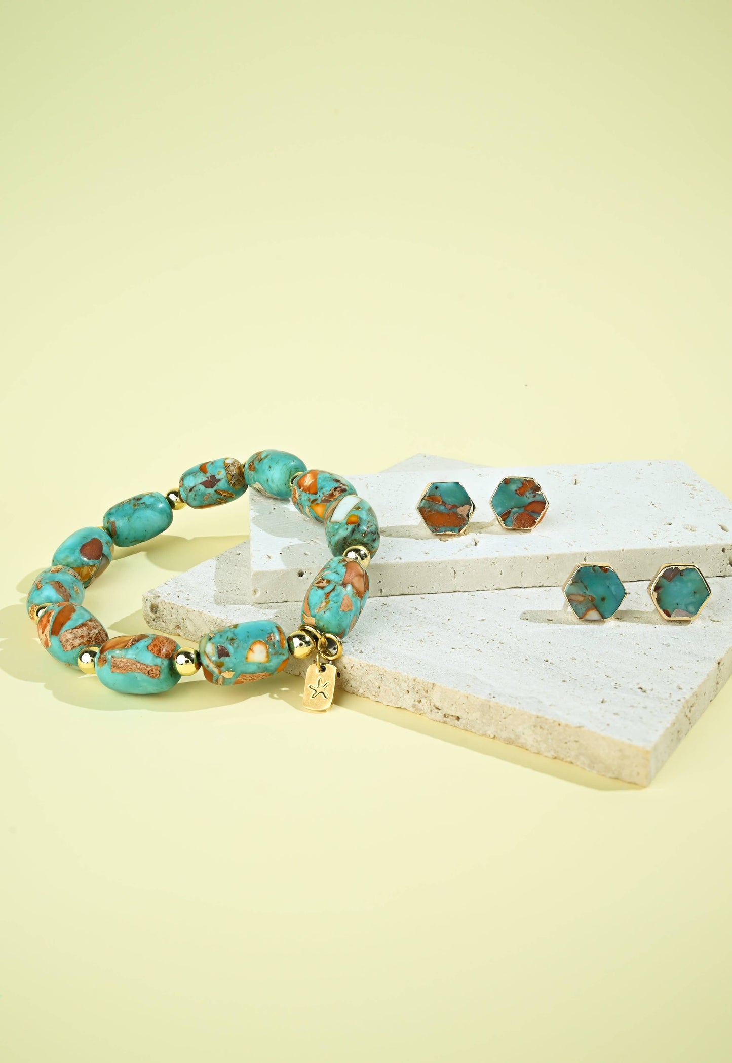 Desert Sky Studs  in Copper