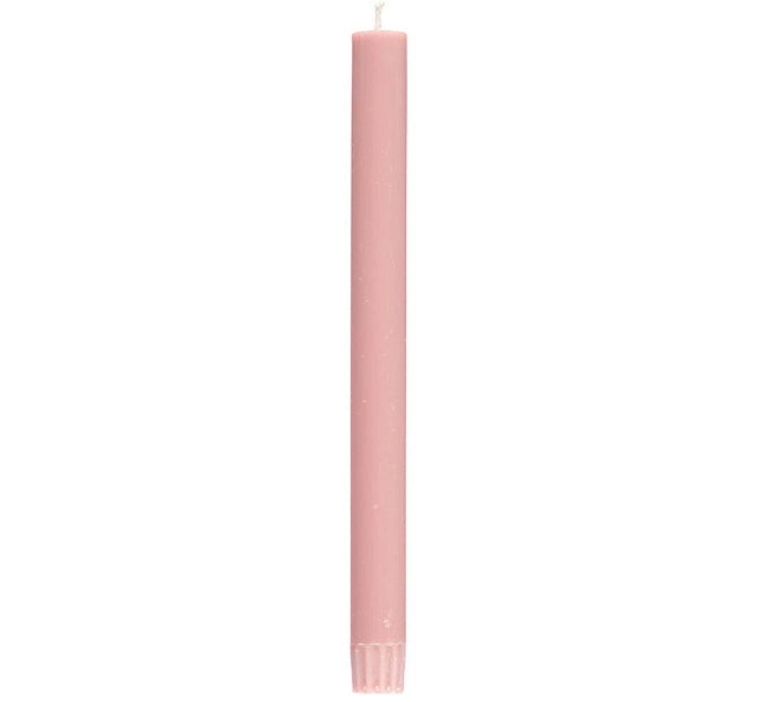 S/25 Old Rose Dinner Candles