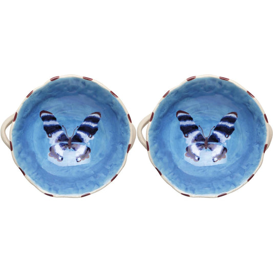 Set of 2 Aurora Footed Bowl