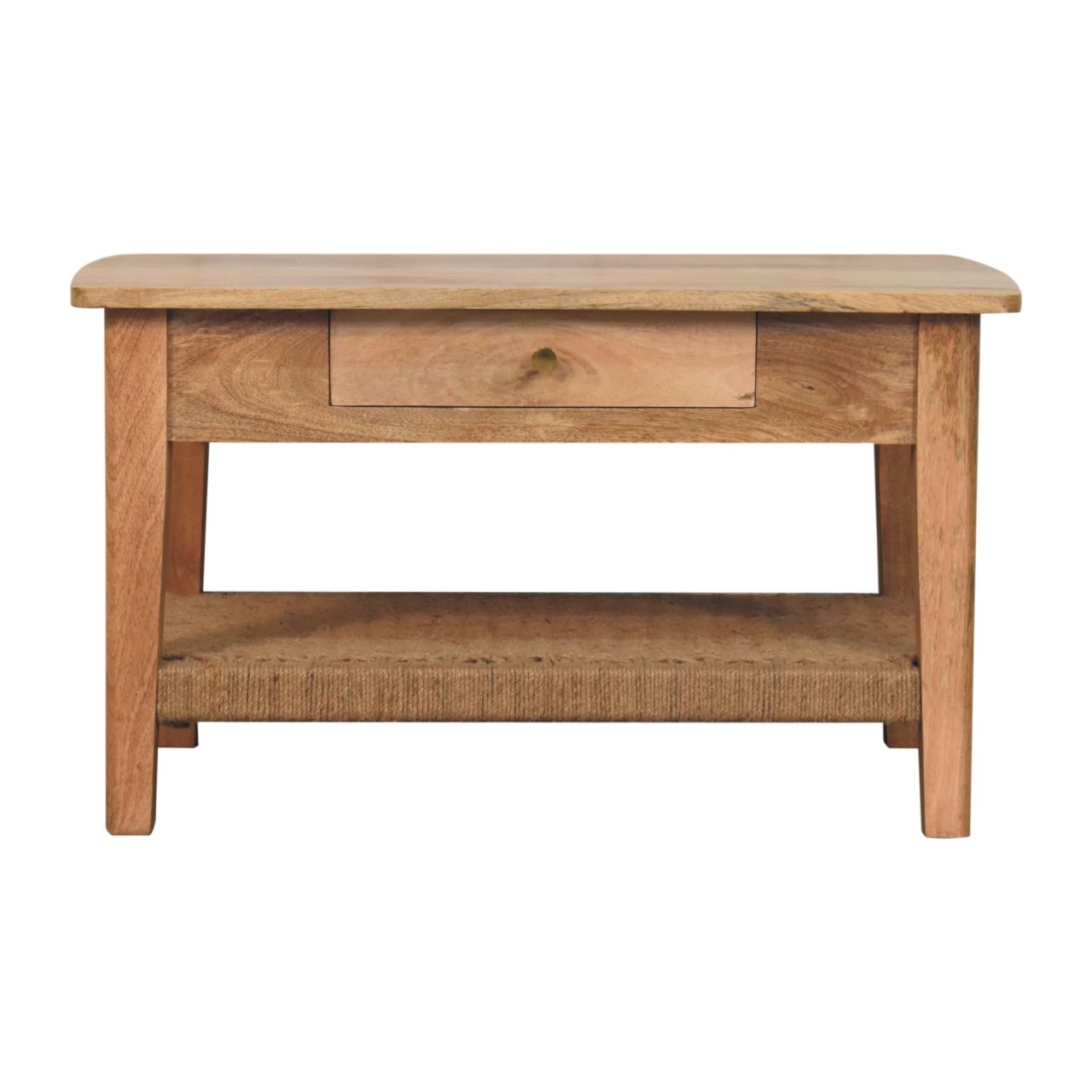 Solid Wood Rope Coffee Table