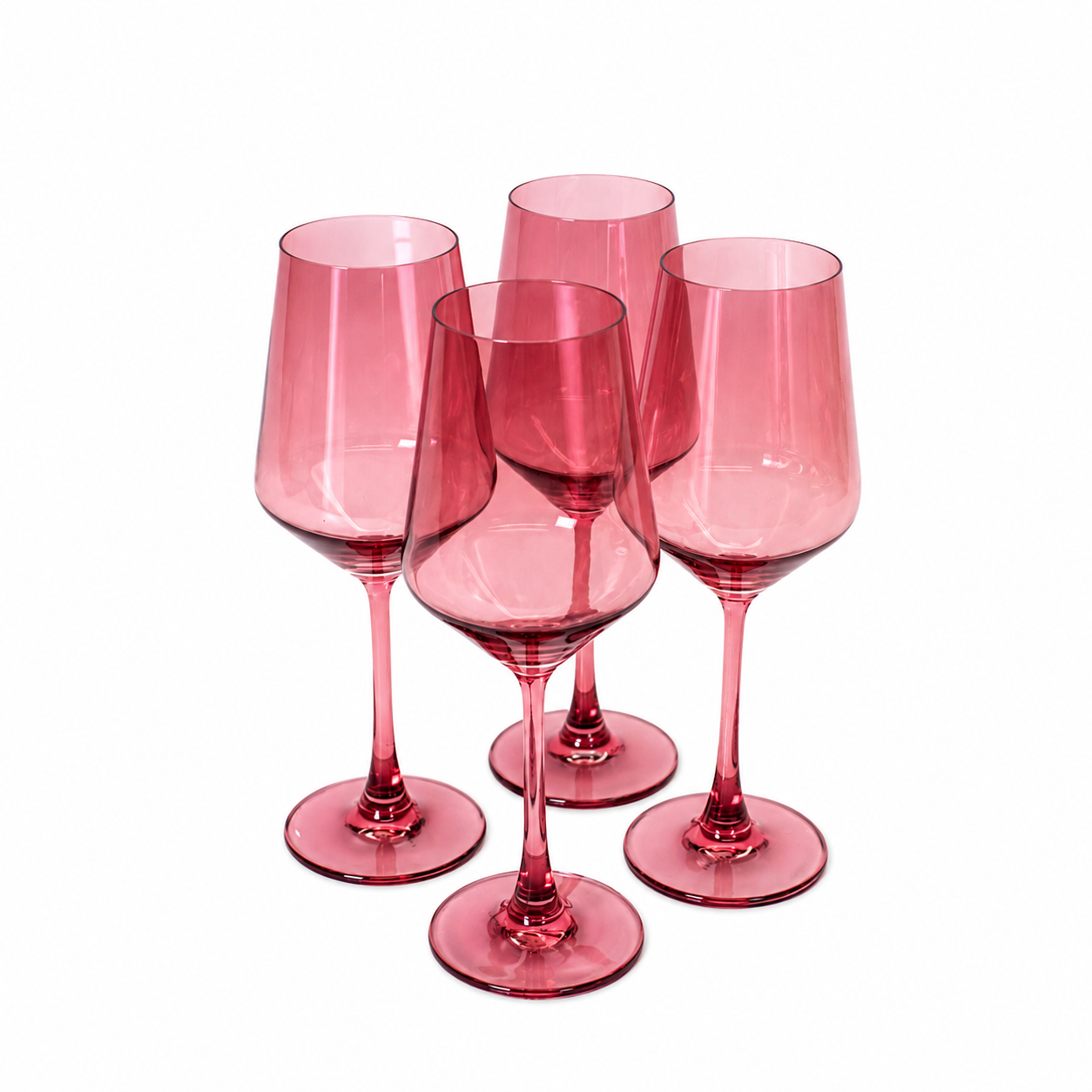 Mauvelous - Colored Wine Glass