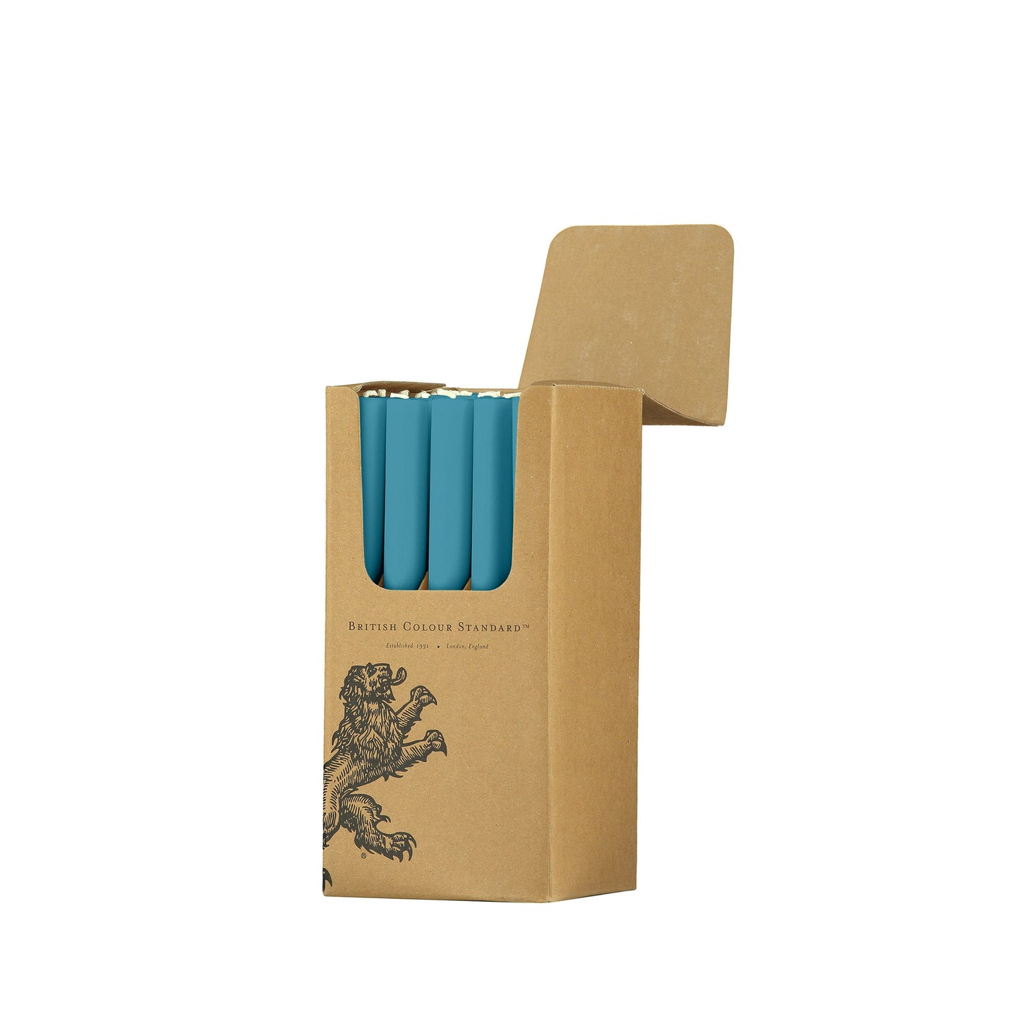 S/25 Petrol Blue Dinner Candles