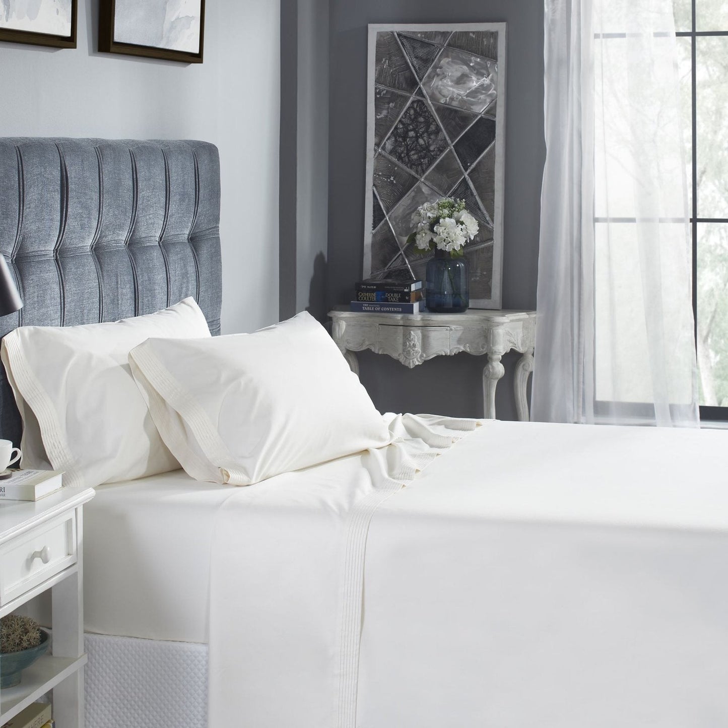 Venice Egyptian Cotton Percale Sheet Set