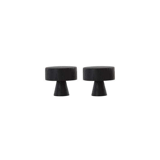 Pin Hook / Large Knob - 2 Pcs/Pack - Dark