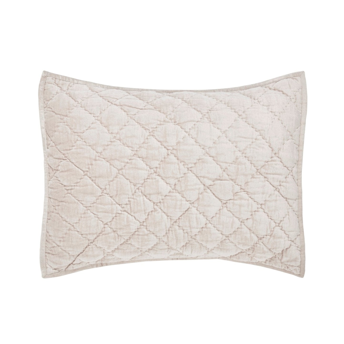 Clermont Diamond Velvet Quilt Sham - Clearance