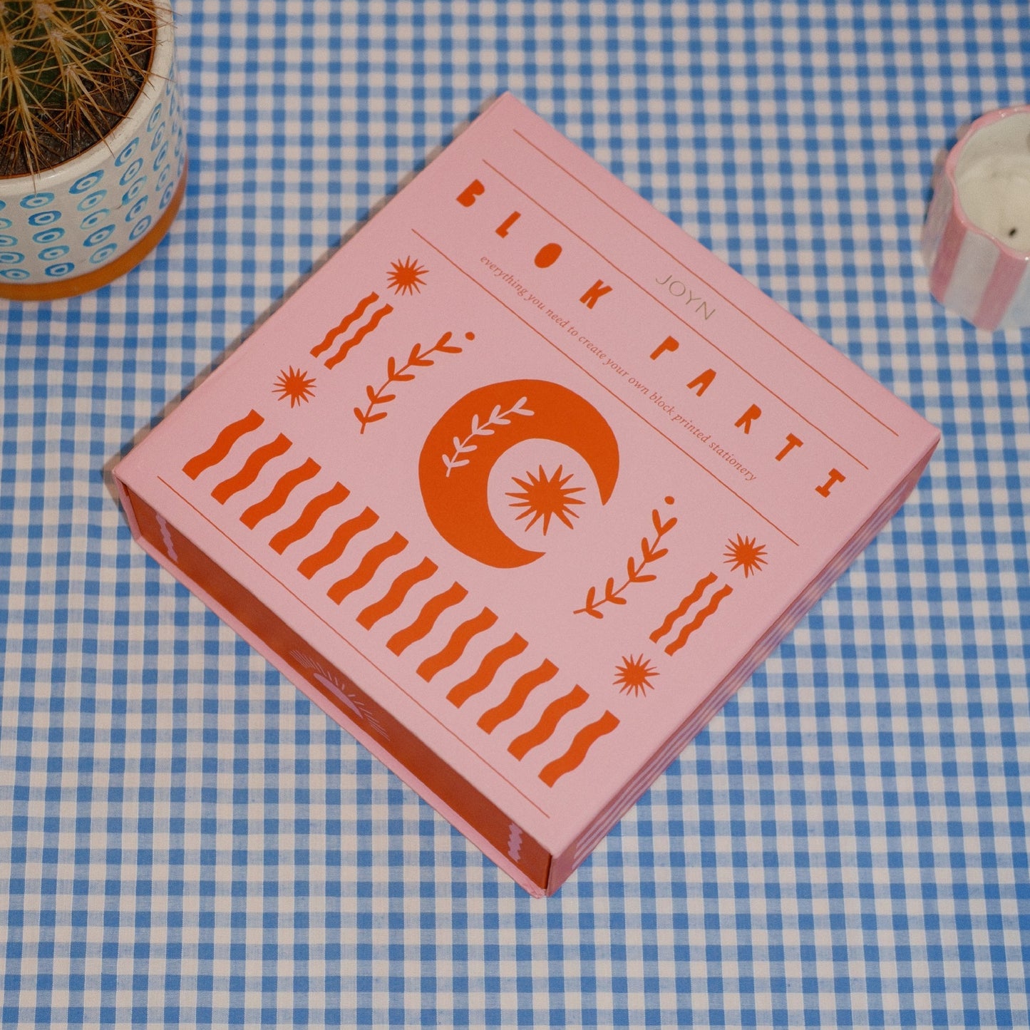 Block Printing Kit - Cosmic Print Stationery Set