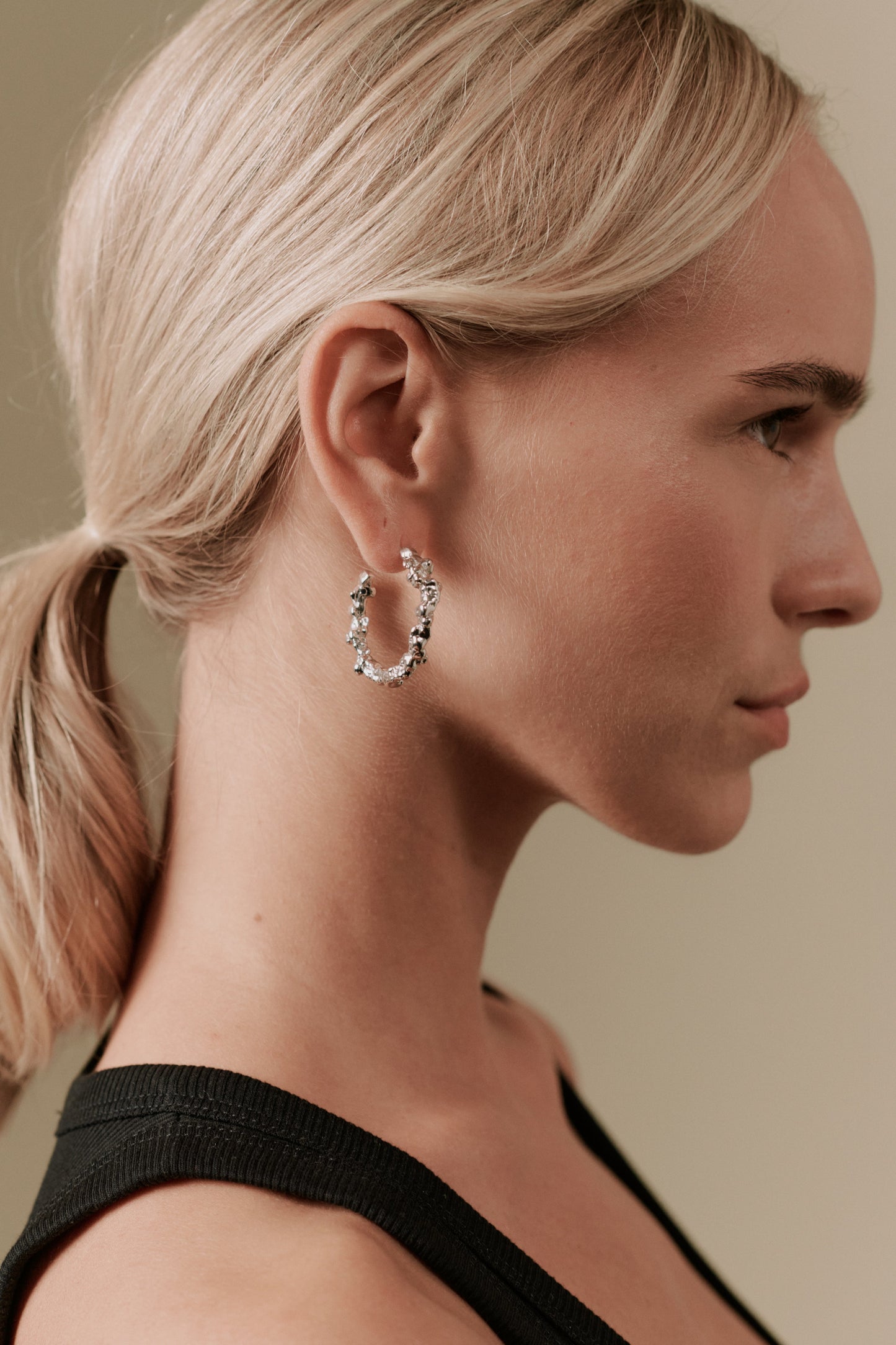 Belle Scrunchie Hoops