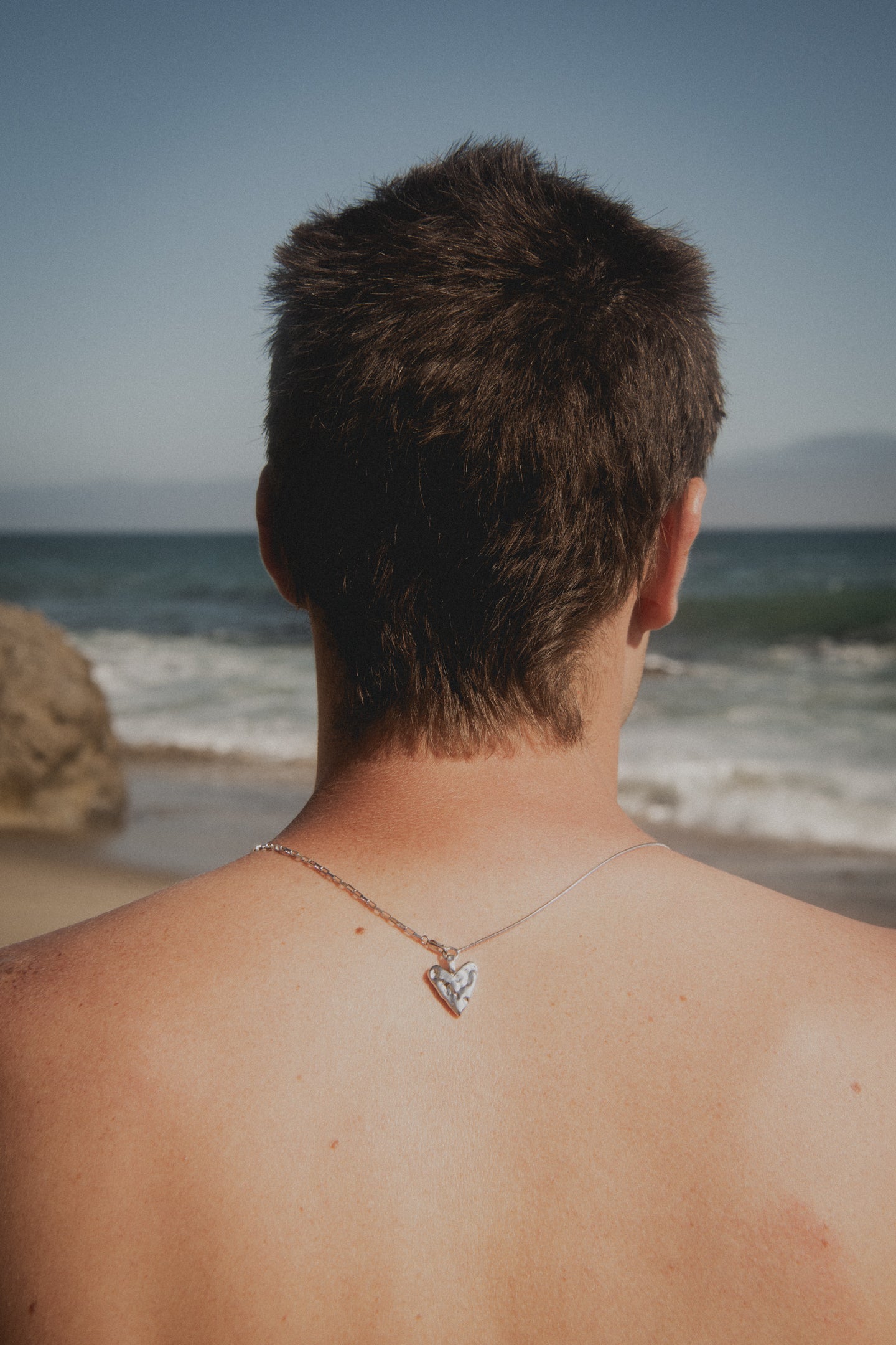 Jessie Beaten Heart Necklace