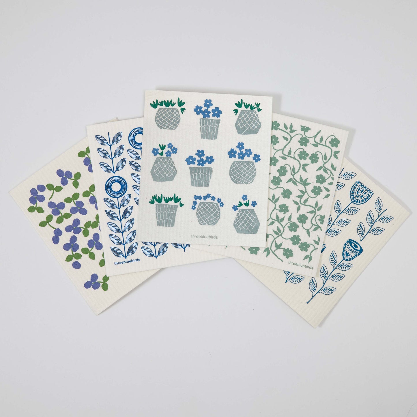 Big Beautiful Bundle (5 Swedish dishcloths)