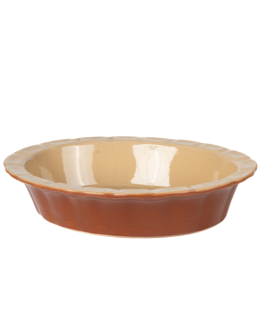 Vintage Oval Pie Dish Small