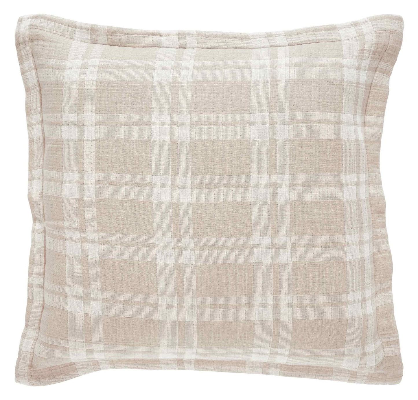 Doyle Check Cotton Blanket Sham