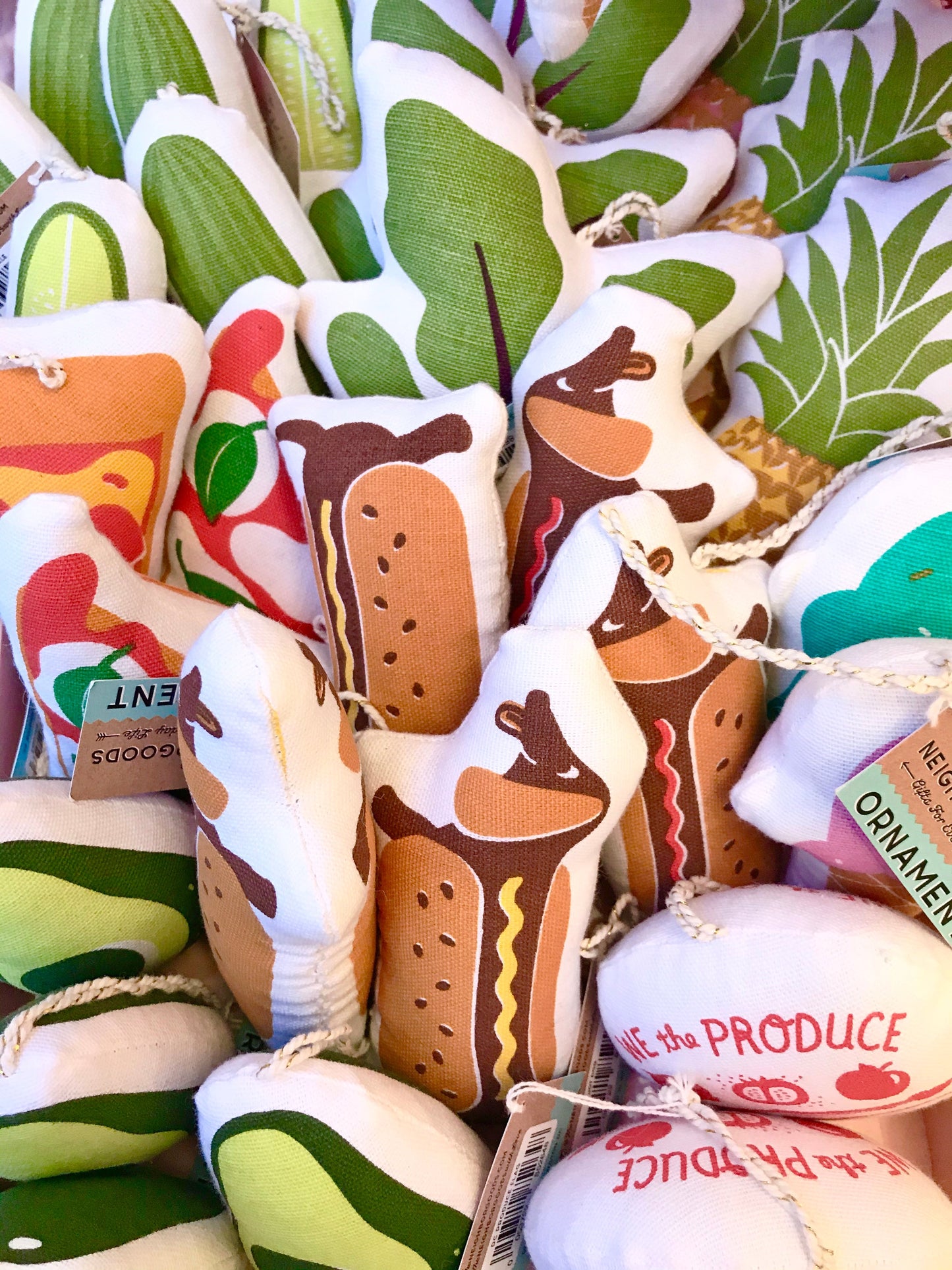 HOT DOG Holiday Ornament