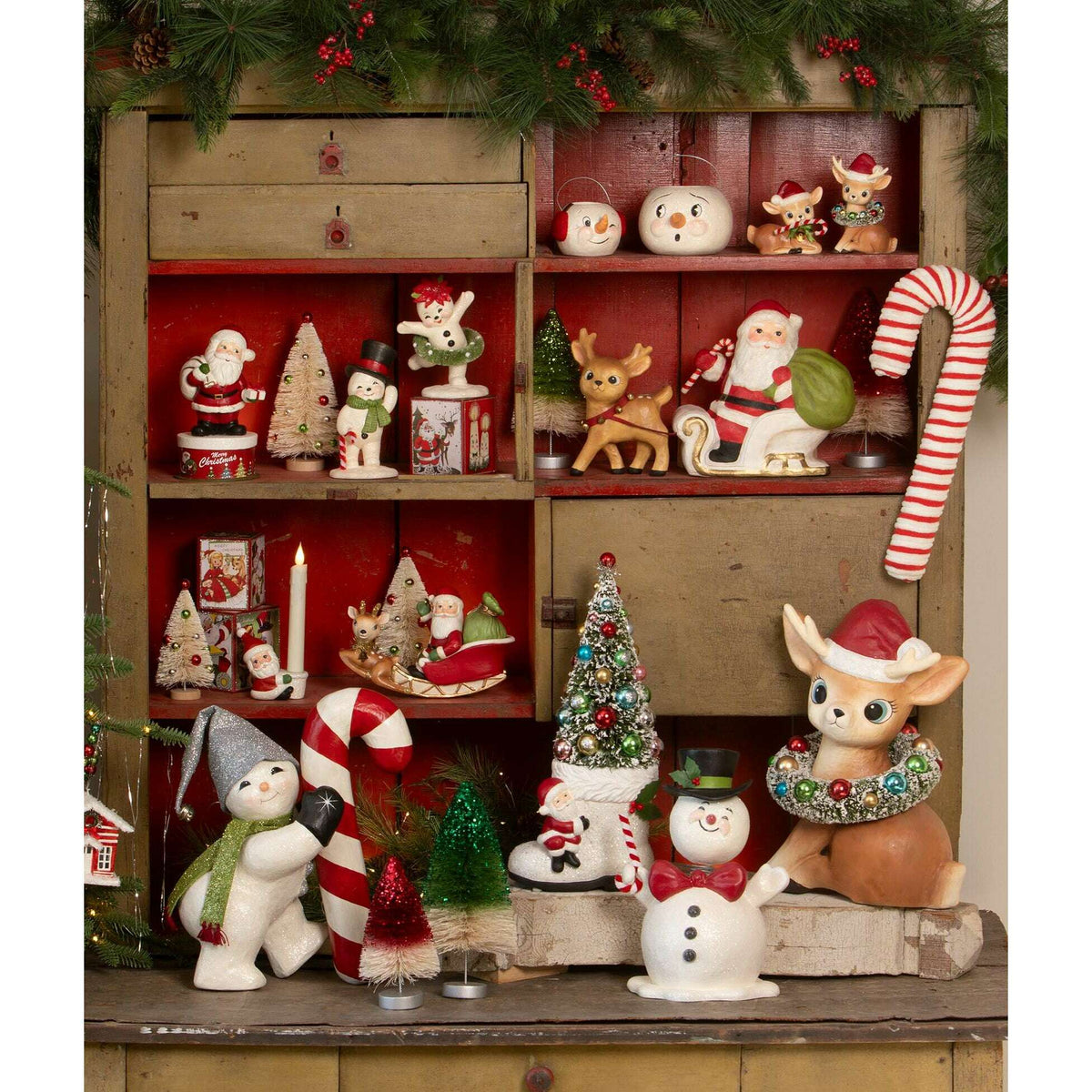 Dancing Snowman Girl | Bethany Lowe | Christmas Decor
