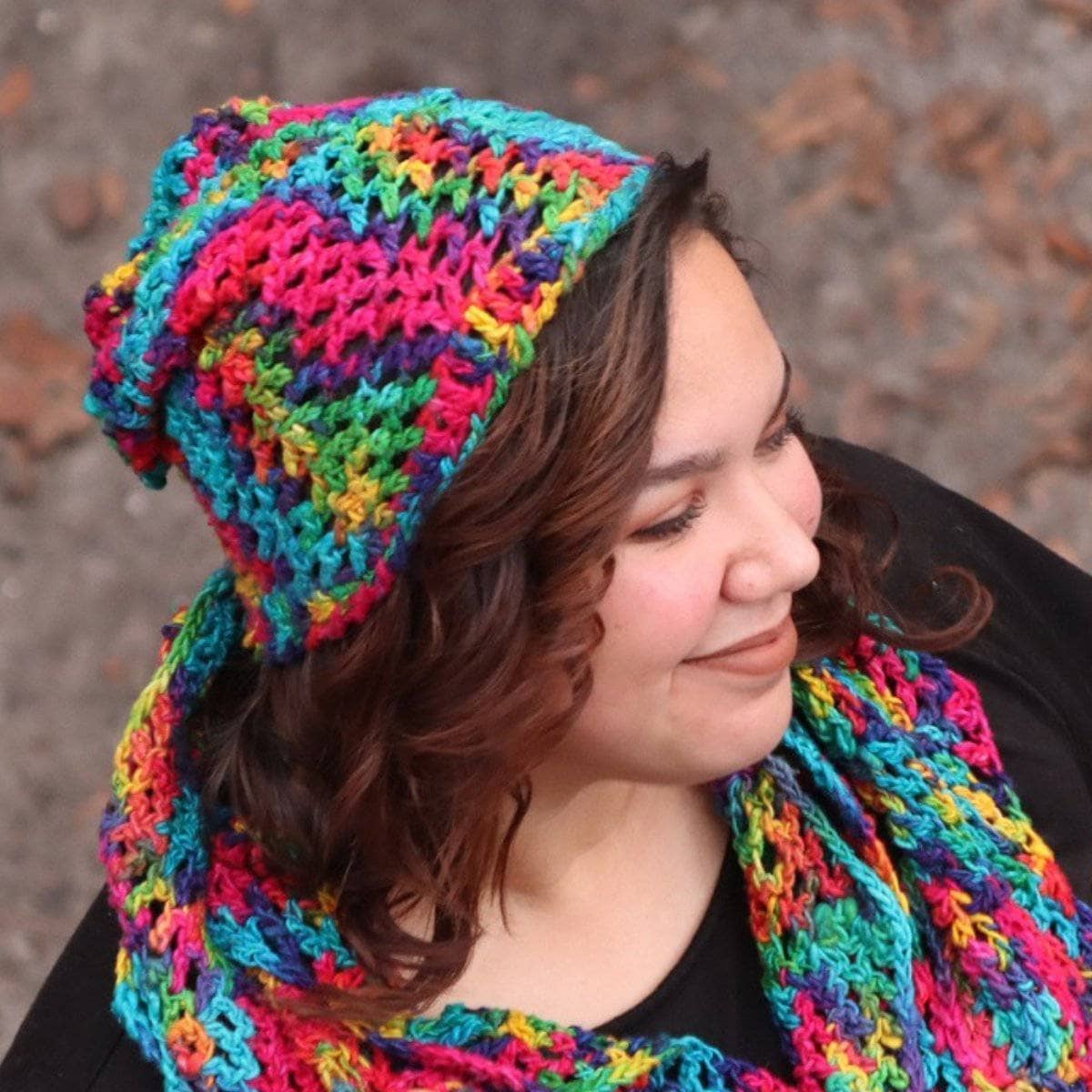Darn Good Ripple Slouch Hat Crochet Kit - Osadia Concept Store