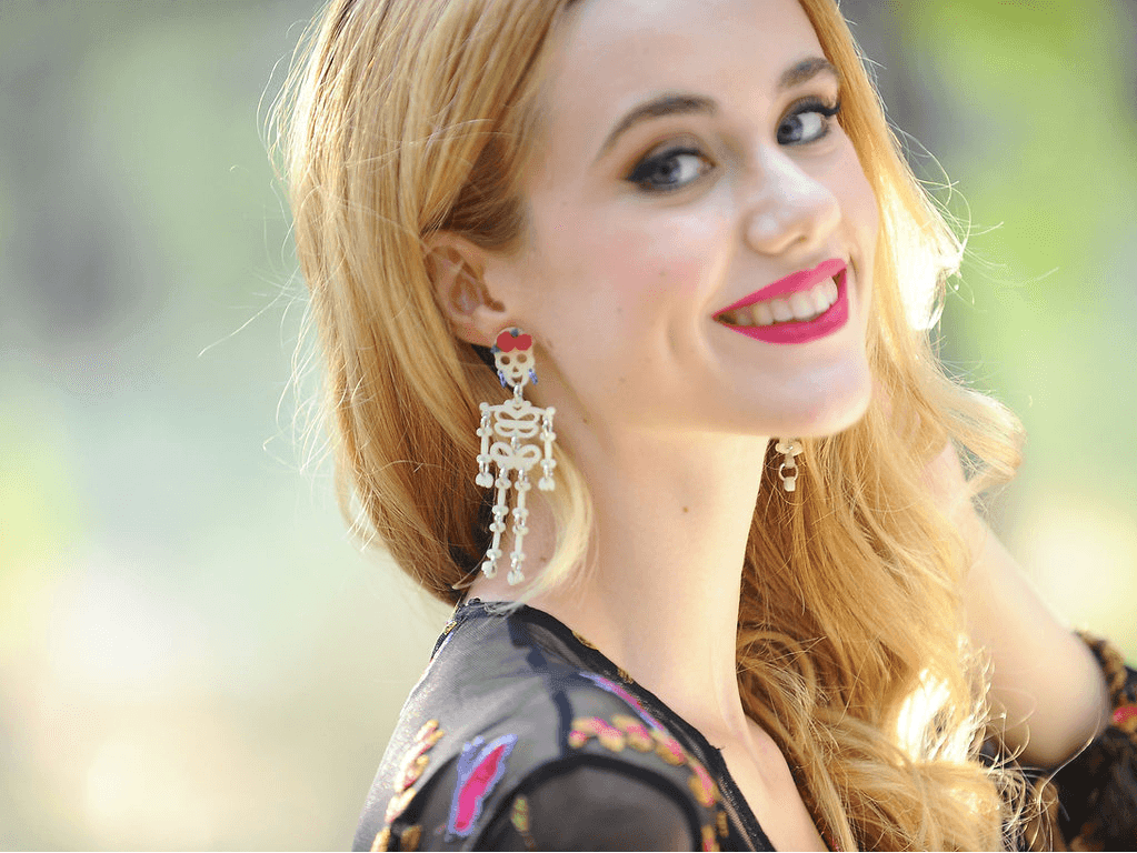 Day of the Dead Skeleton Earrings by Laliblue