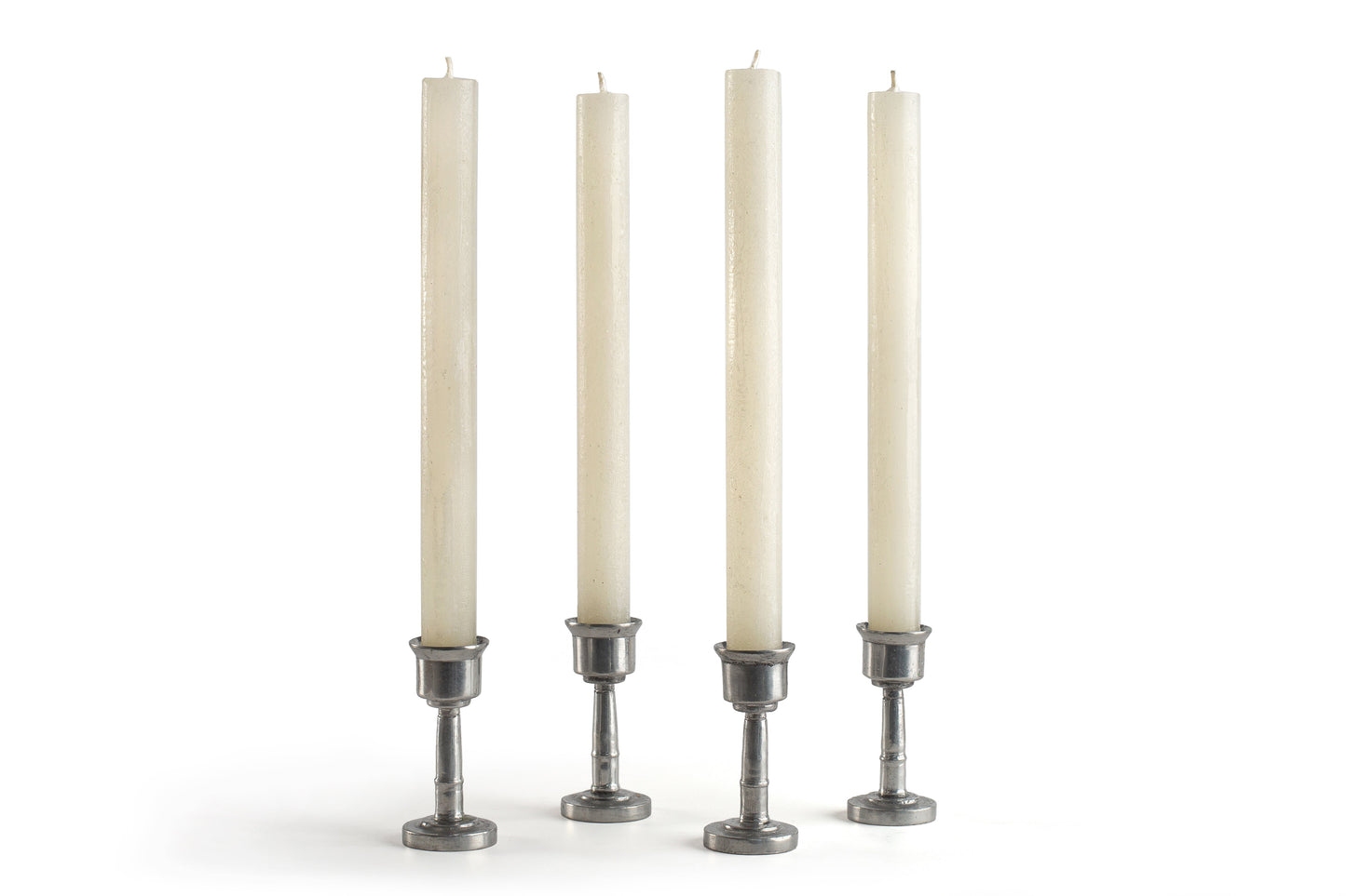 Luma Afrika Frosted 9" Tapers - Cream - 4 Pack