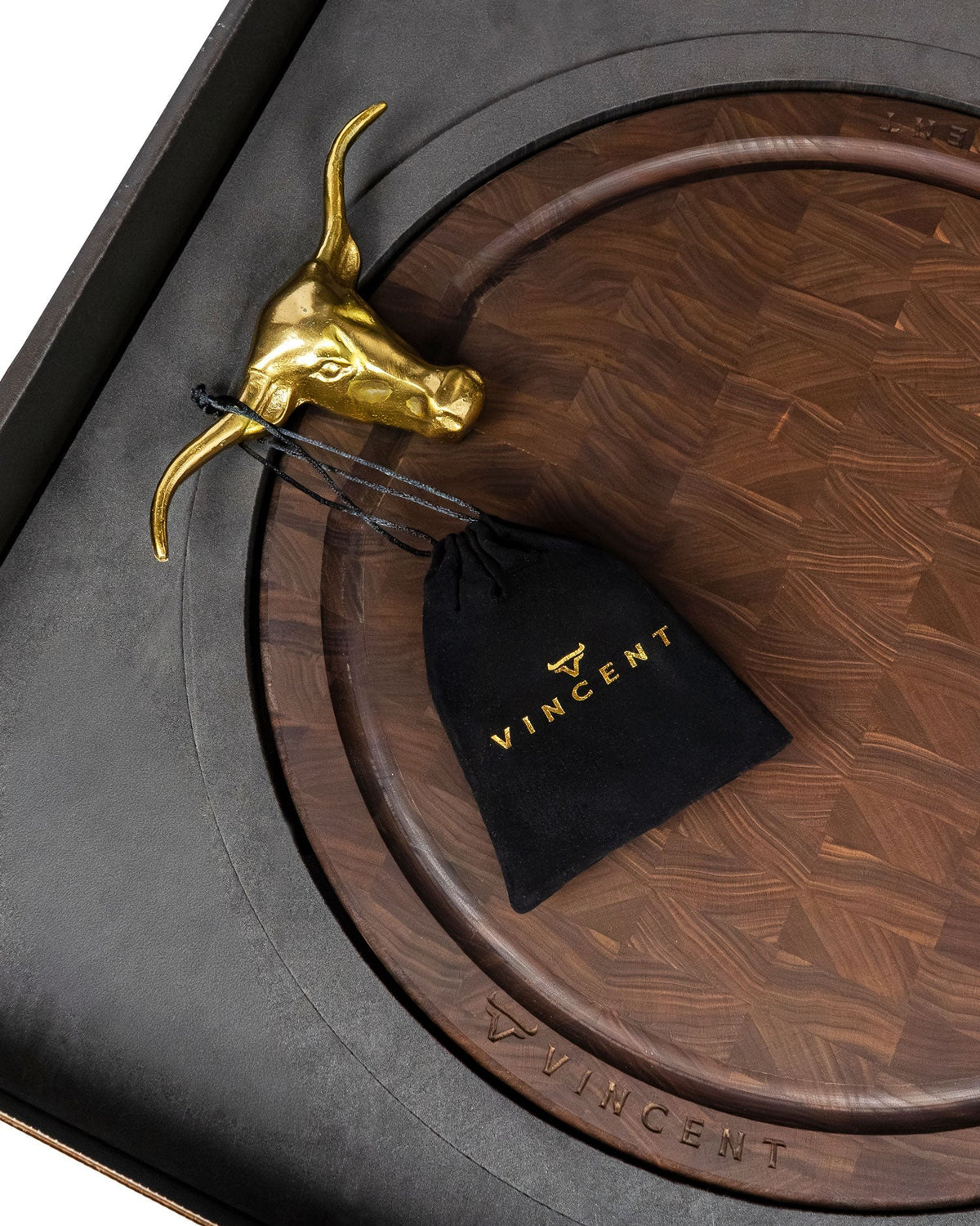 The Ritual 18" x 18" Walnut Carving & Presentation Board