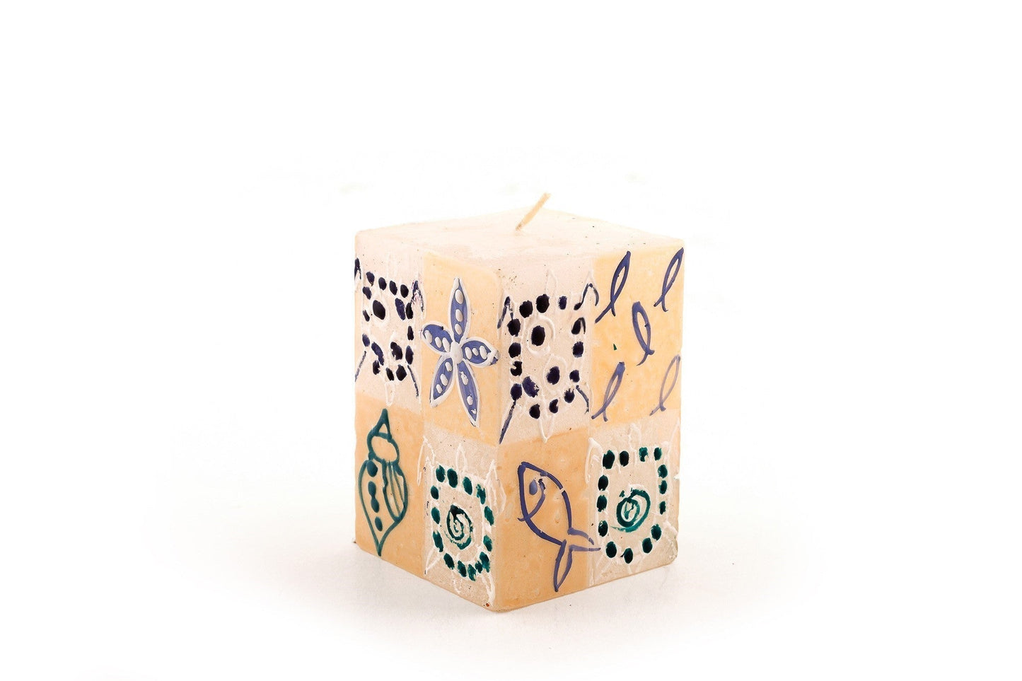 Arniston Beach Painted Candles