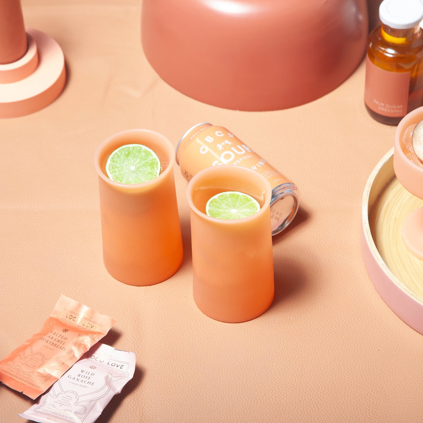 Terra + Peach | Stegg | Unbreakable Highball Glasses