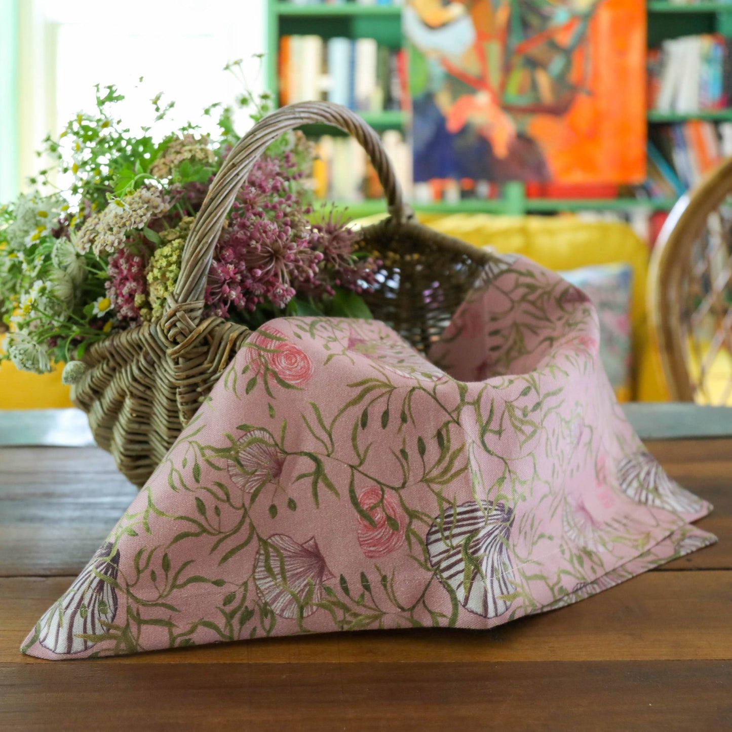 6 Napkins Mussels from Brussels Offcut Version