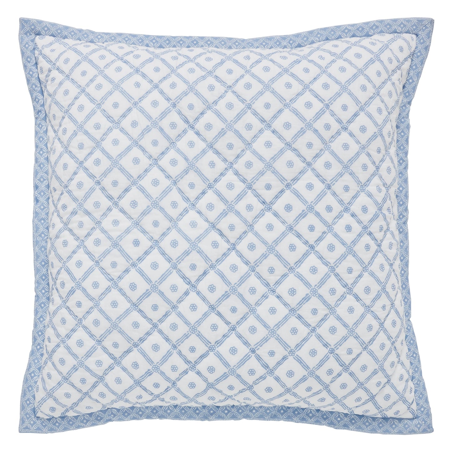 Bliss Printed Cotton Quilted Quilt Sham