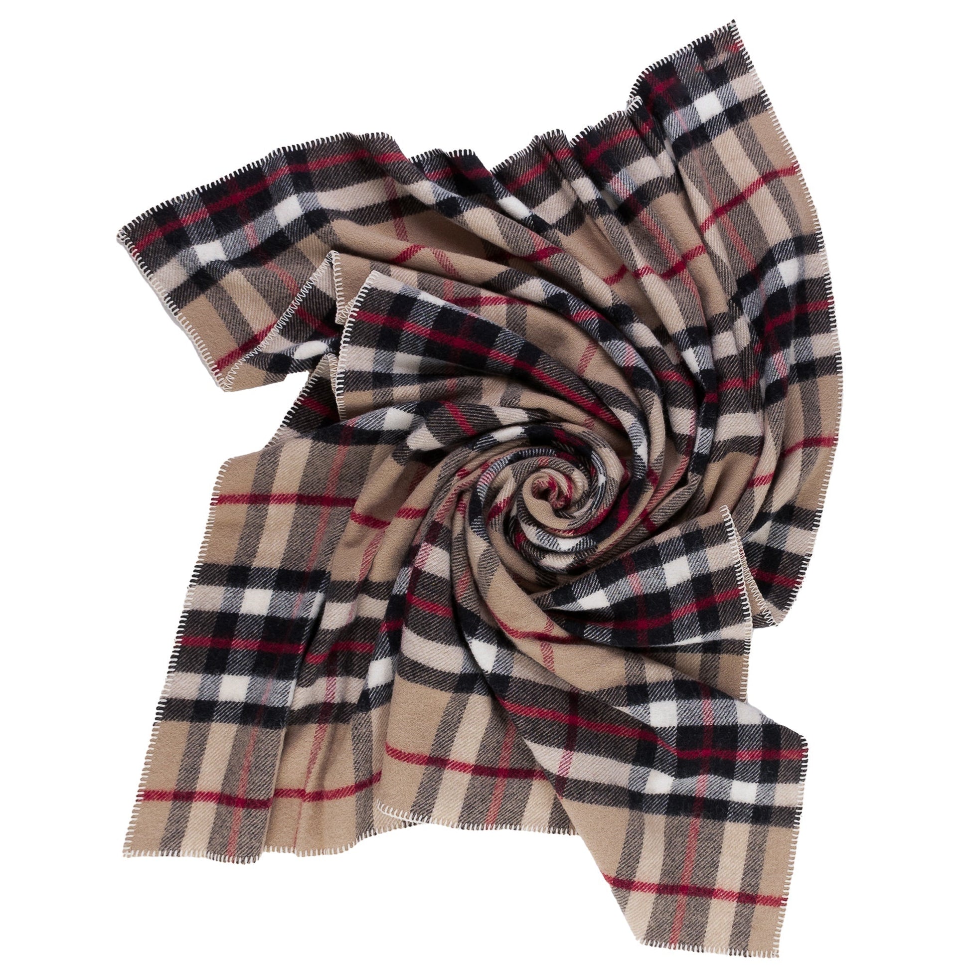Highland Tweeds BIG Throw ~ Camel Thompson ~ - Osadia Concept Store