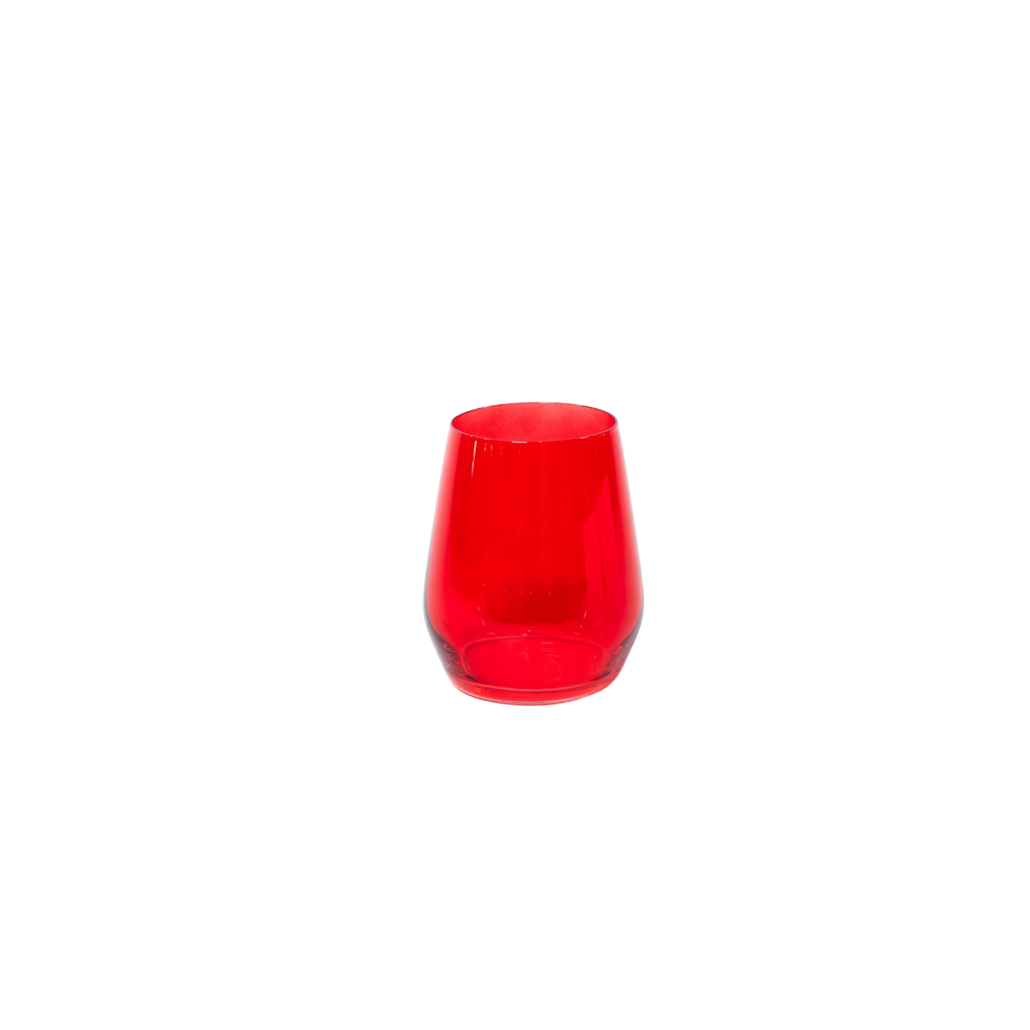Cherry Red - Colored Wine Glass