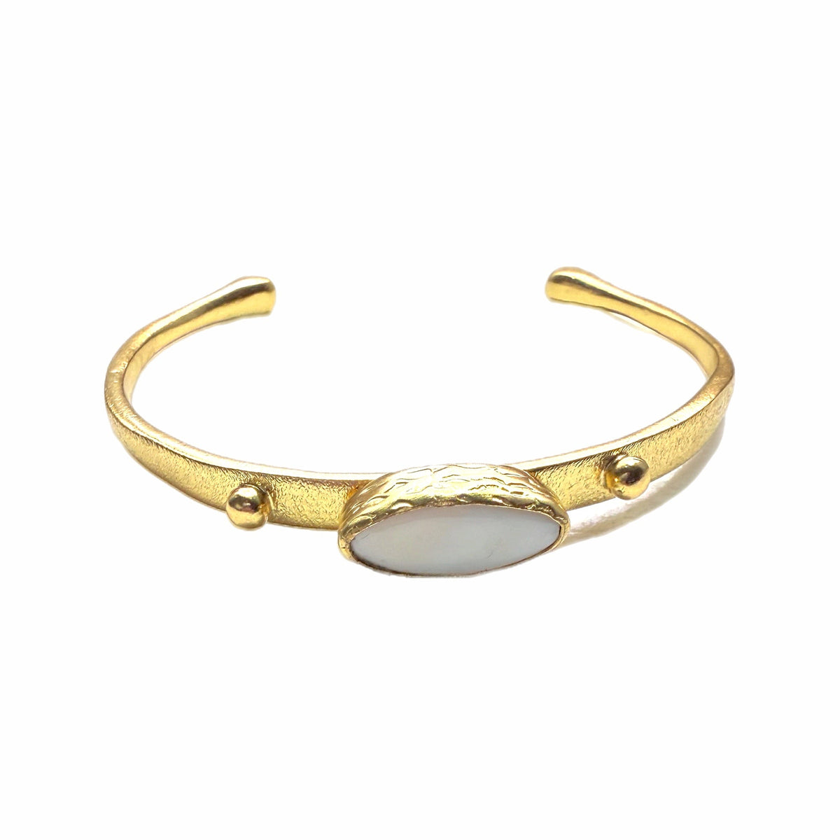 Zeynab Mother of Pearl Cuff Bracelet