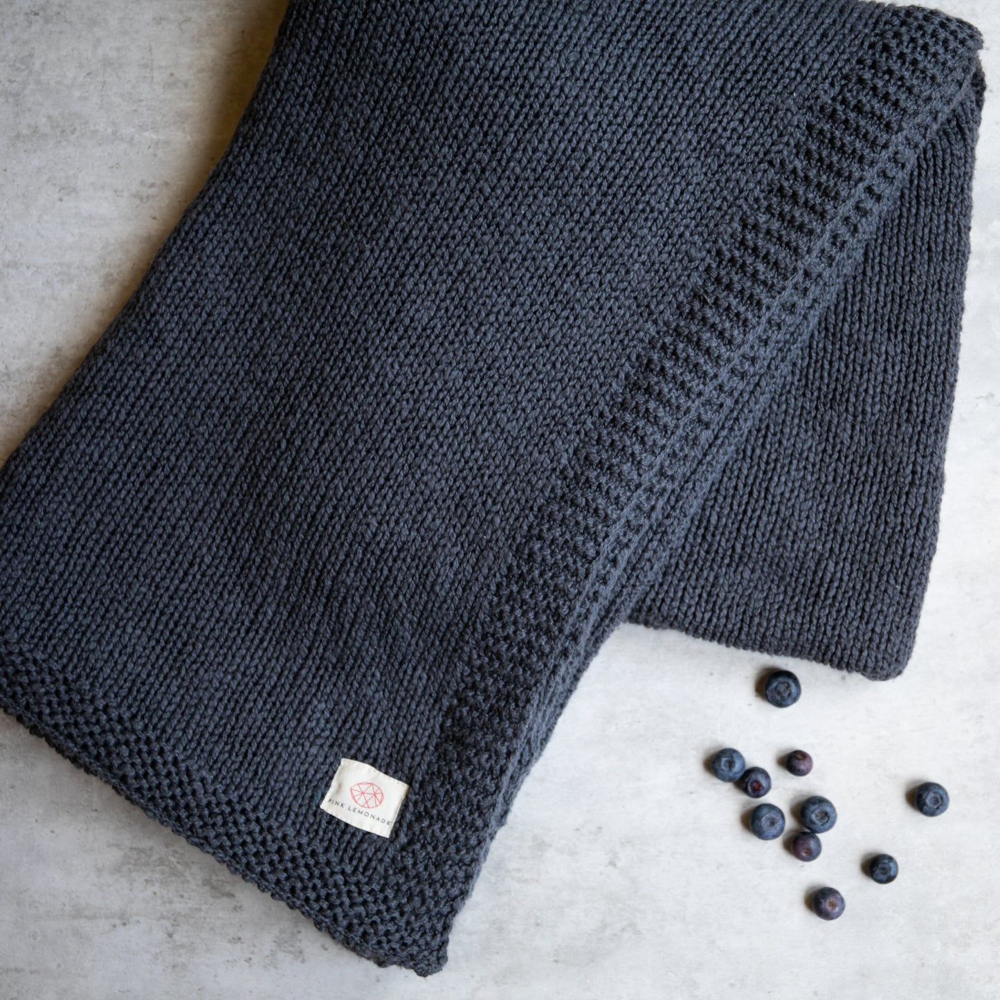 Zrestha Organic Cotton Knit Throw Blanket