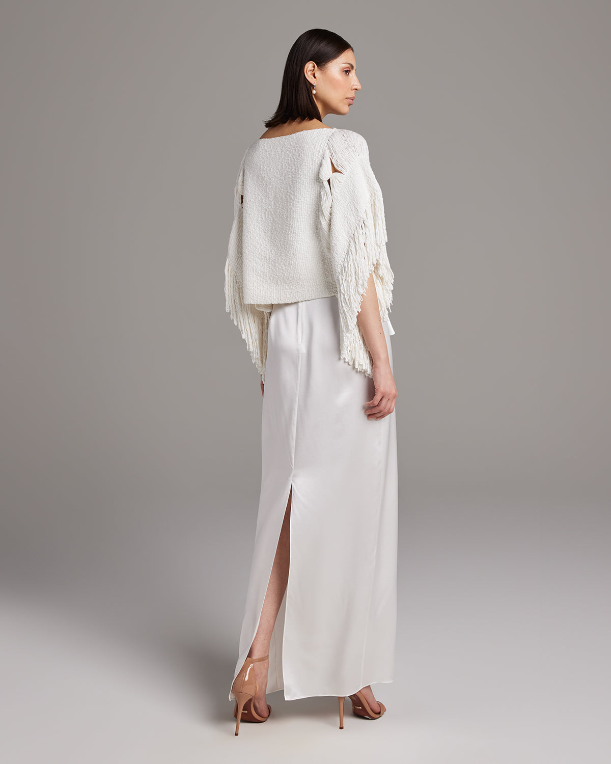 Lace Fringe Crop Top