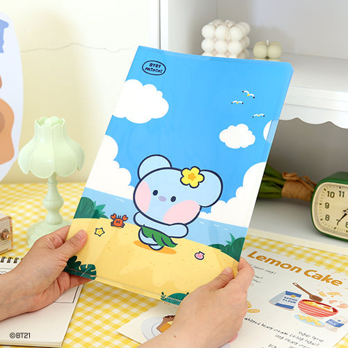 BTS x BT21 Minini L Holder A4 Vacance