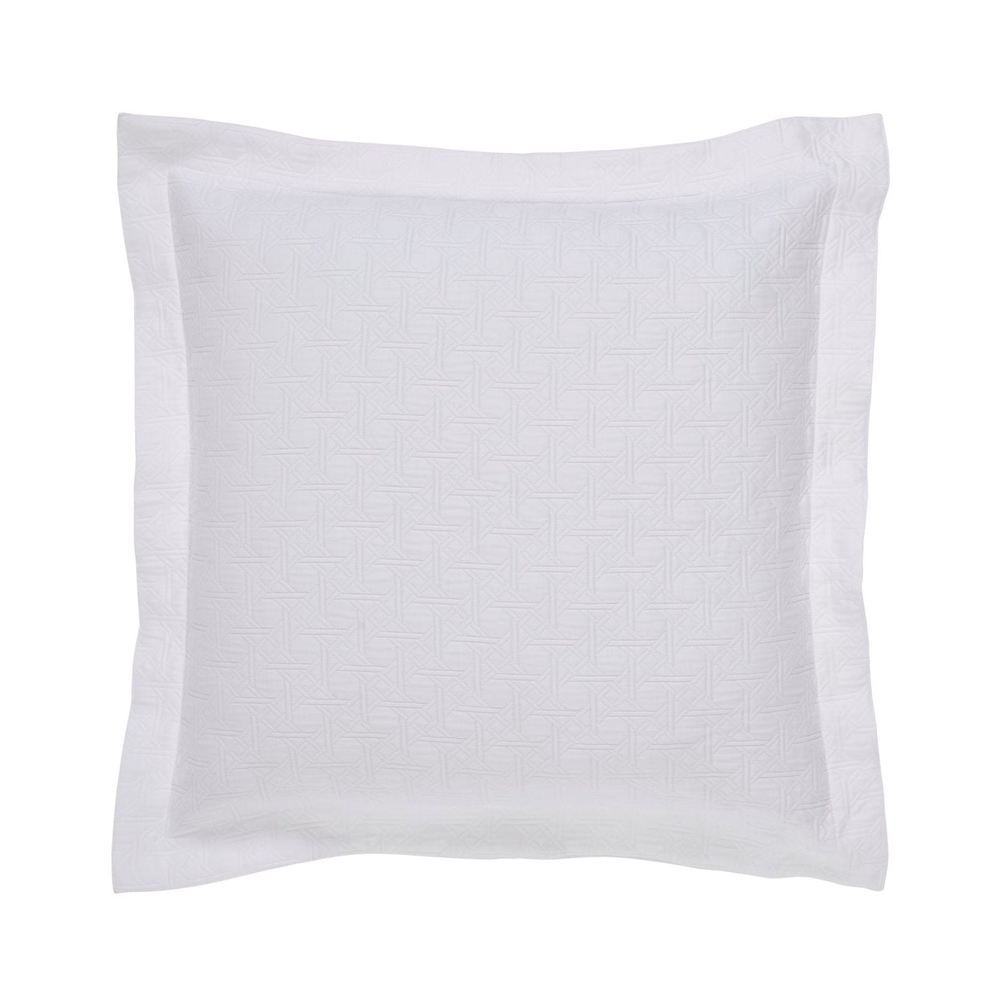 Frontier Geometric Matelasse Coverlet Sham