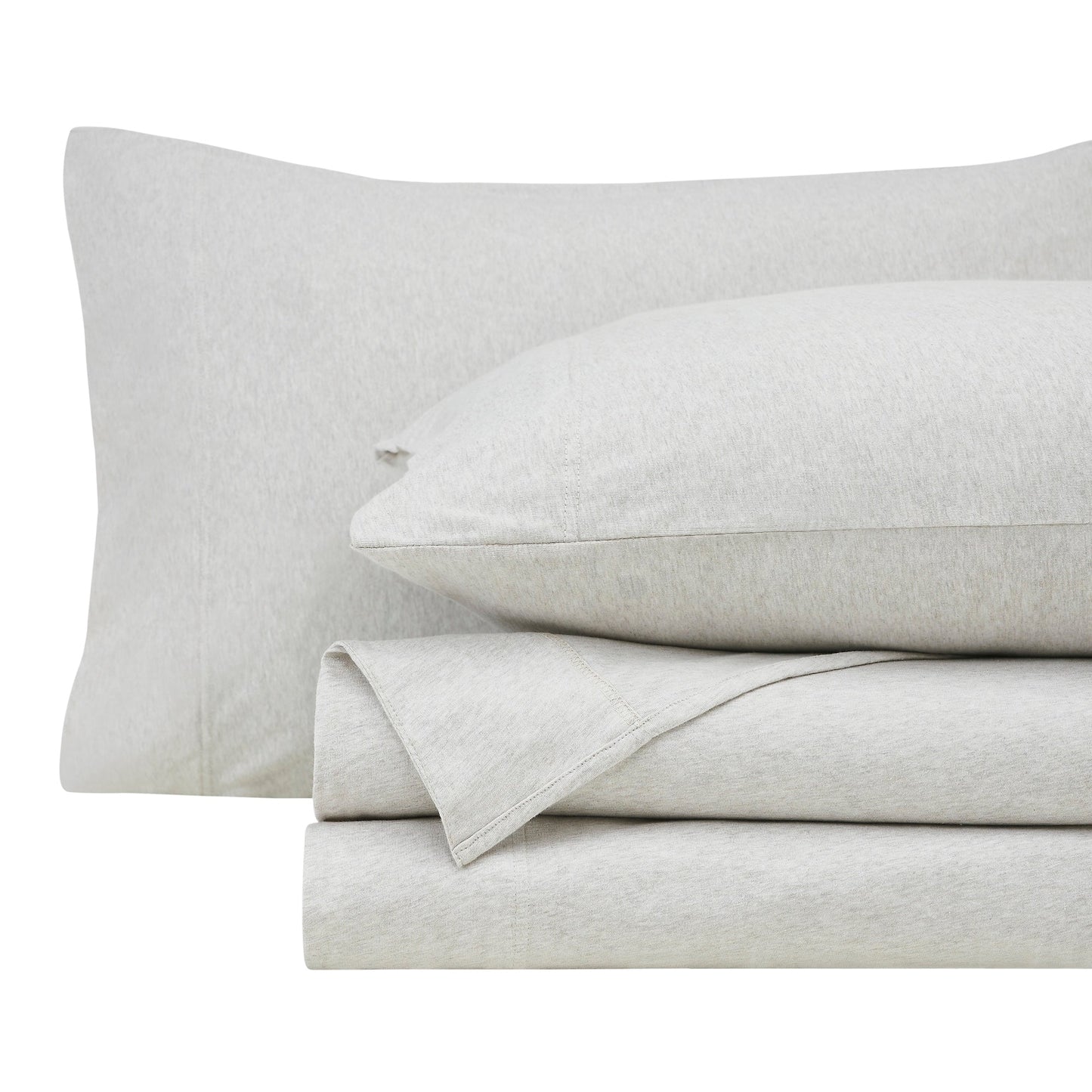 Halston Cotton Melange Jersey Sheet Set