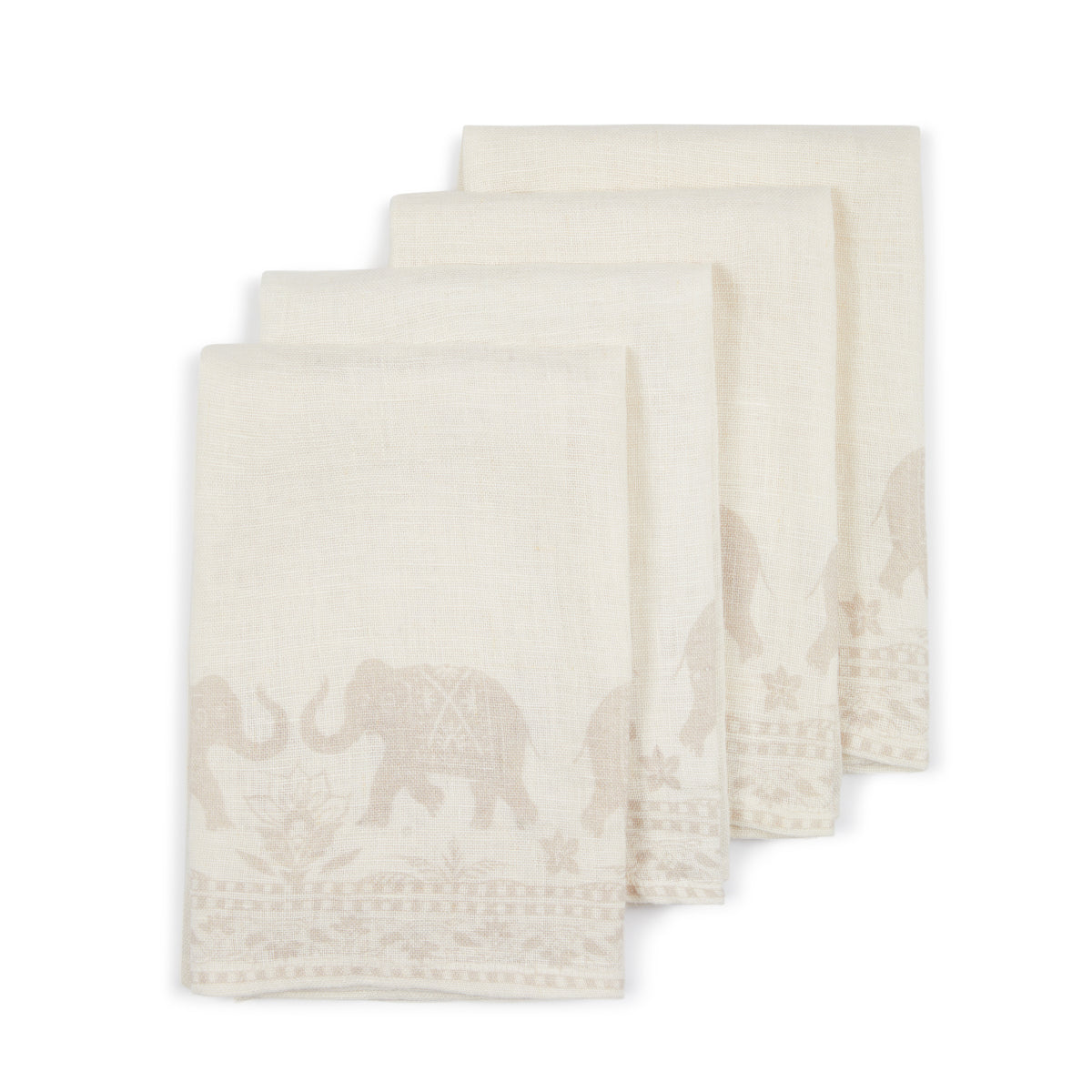 Garden Elephant Napkins (set of 4)