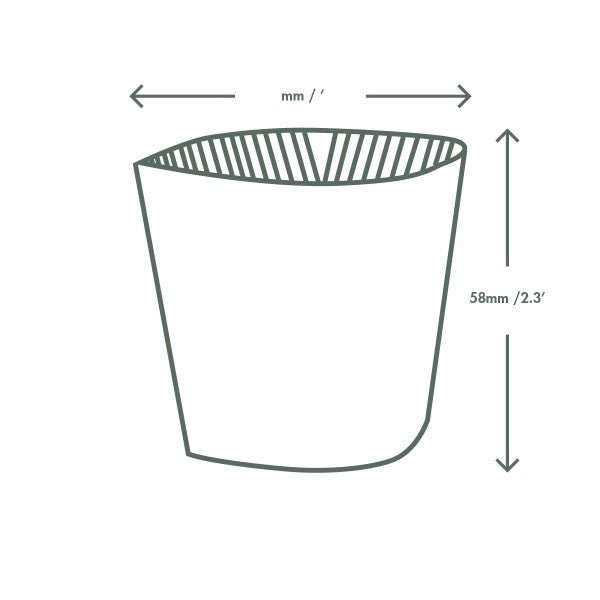 Vegware Large Cup Sleeve Kraft for 89-Series Cups Compostable (QTY 1000), SKU Q2