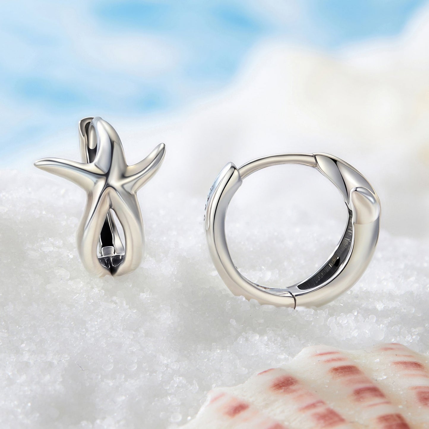 925 Sterling Silver Oxidized Silver Earrings 1.2*1.5cm for Women