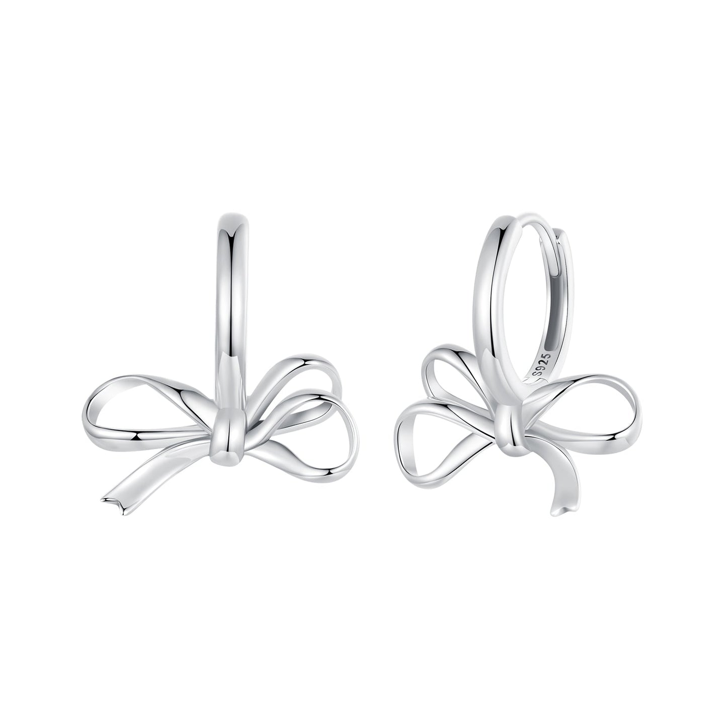 925 Sterling Silver Earrings 20x18mm with Oxidized Finish for Women